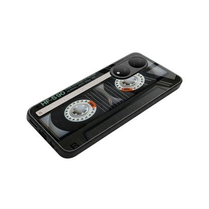 Cassette Tape stylish phone case for Vivo-y100 | glossy glass and slim fit