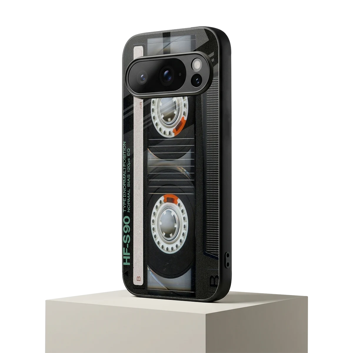Cassette Tape google pixel 10 pro mobile cover | shockproof glass phone case