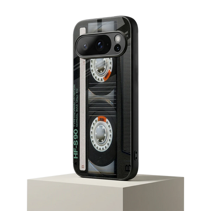 Cassette Tape google pixel 10 pro mobile cover | shockproof glass phone case