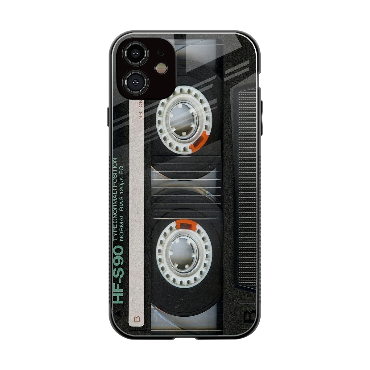 Cassette Tape back phone cover | glass case for iphone 11