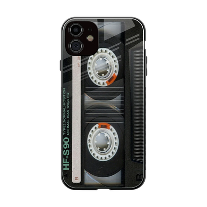 Cassette Tape back phone cover | glass case for iphone 11