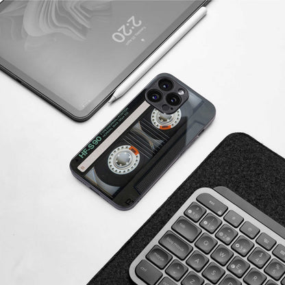 Cassette Tape Phone Case for Iphone 16 | Glass Case