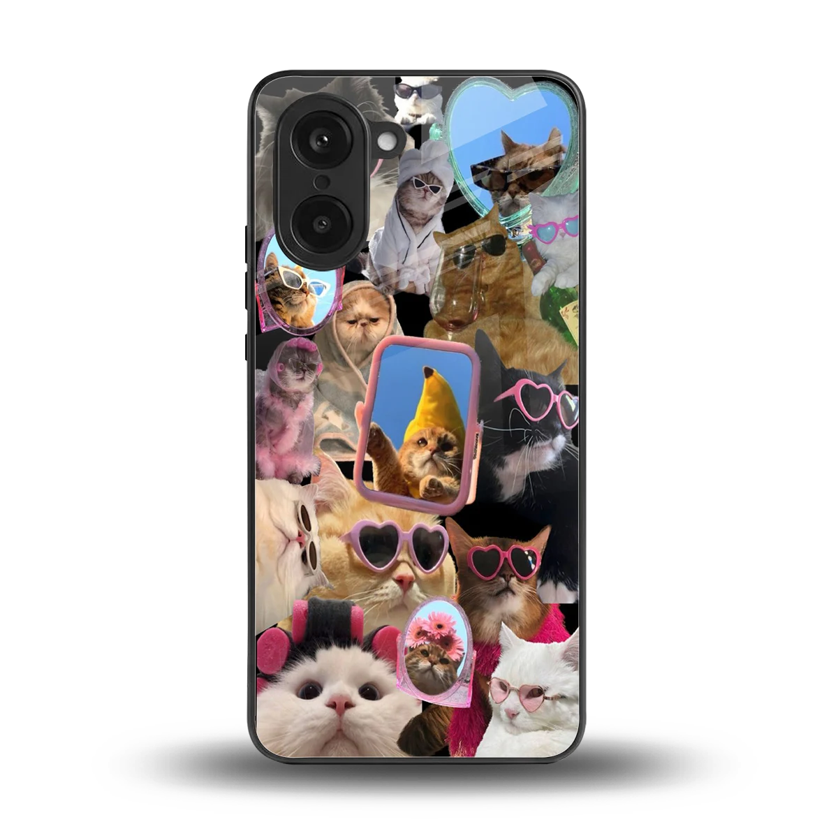 Catastic Montage back phone cover | glass case for oneplus nord ce5 5g