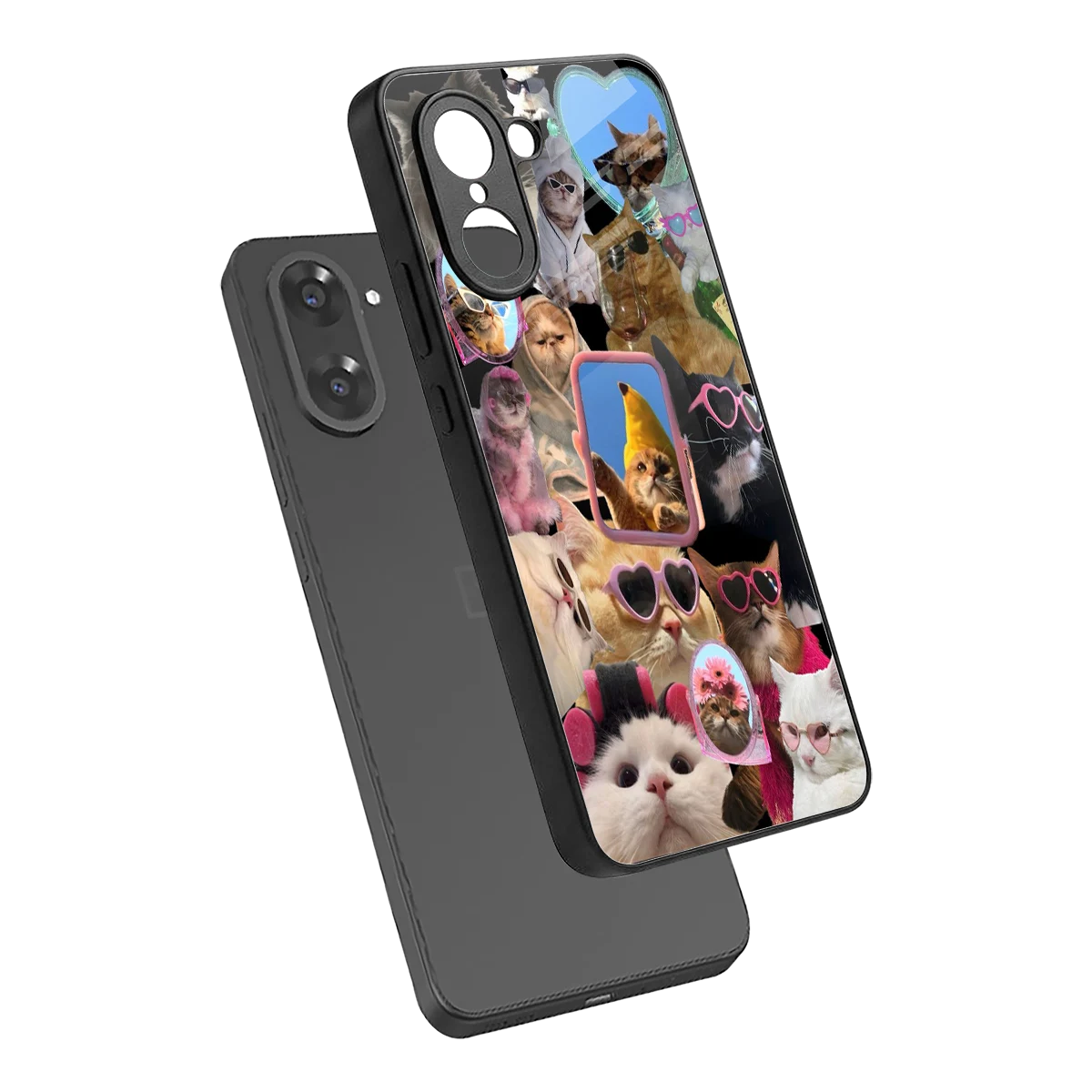 Catastic Montage sleek oneplus nord ce5 5g cover with tempered glass back and TPU edges