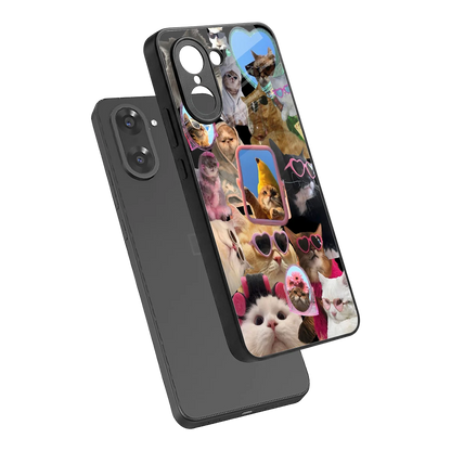 Catastic Montage sleek oneplus nord ce5 5g cover with tempered glass back and TPU edges