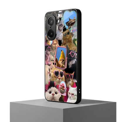 Catastic Montage oneplus nord ce5 5g mobile cover | shockproof glass phone case