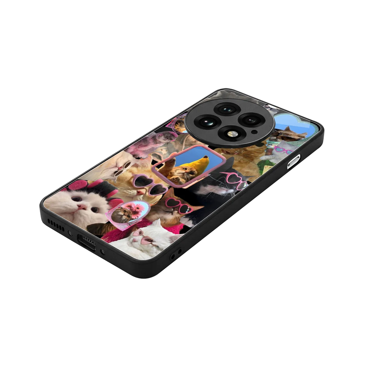 Catastic Montage stylish phone case for oneplus 13 | glossy glass and slim fit