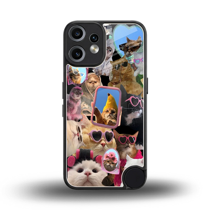 Catastic Montage back phone cover | glass case for cmf nothing phone 2 pro