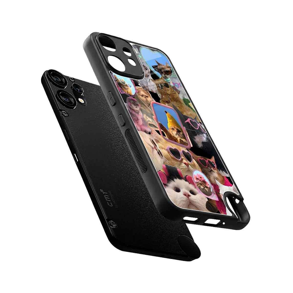Catastic Montage sleek cmf nothing phone 2 pro cover with tempered glass back and TPU edges