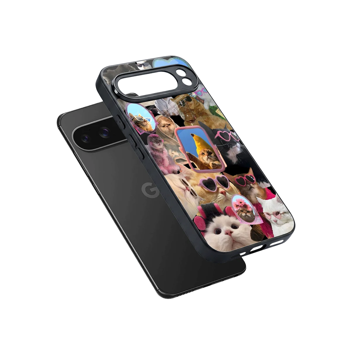 Catastic Montage sleek google pixel 10 pro xl cover with tempered glass back and TPU edges