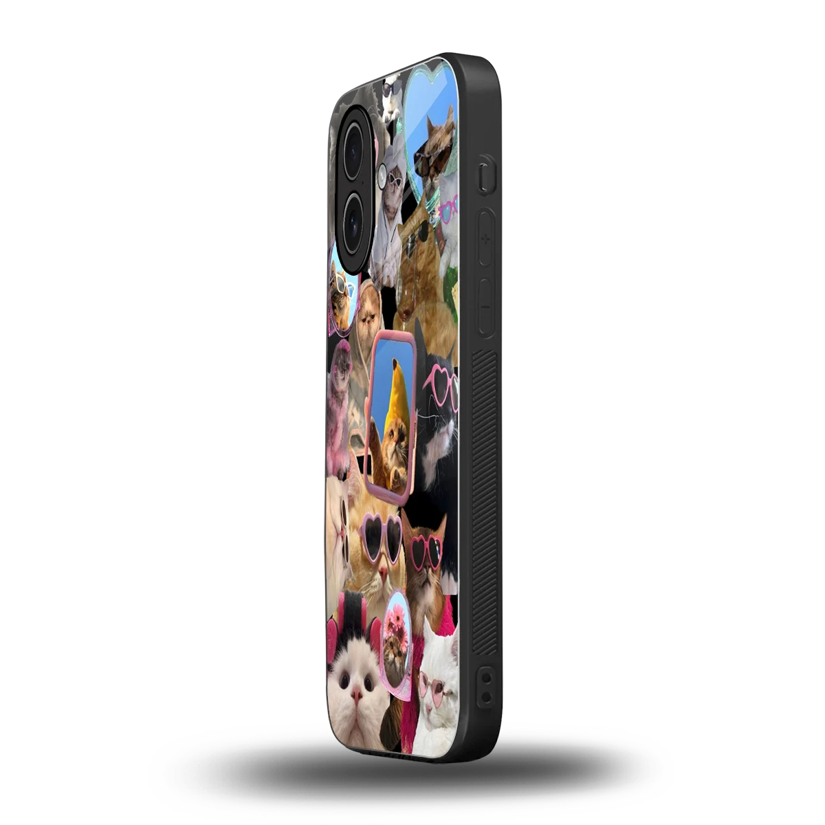 Catastic Montage iphone 17 mobile cover | shockproof glass phone case