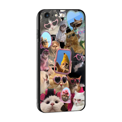 Catastic Montage sleek iphone 6 cover with tempered glass back and TPU edges