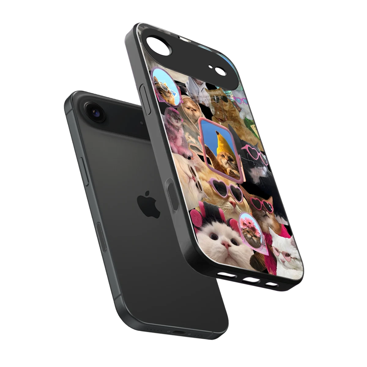 Catastic Montage sleek iphone air cover with tempered glass back and TPU edges