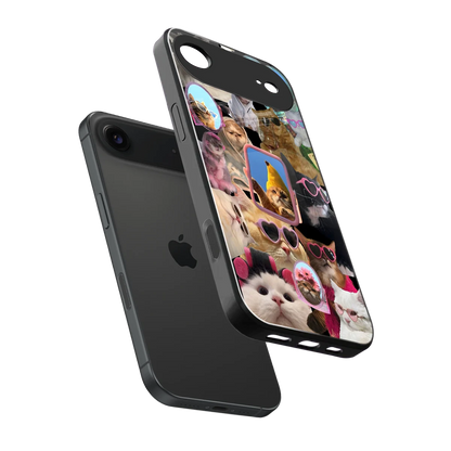 Catastic Montage sleek iphone air cover with tempered glass back and TPU edges
