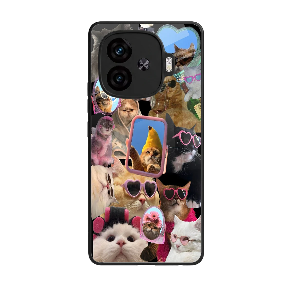 Catastic Montage back phone cover | glass case for iqoo neo 10r 5g