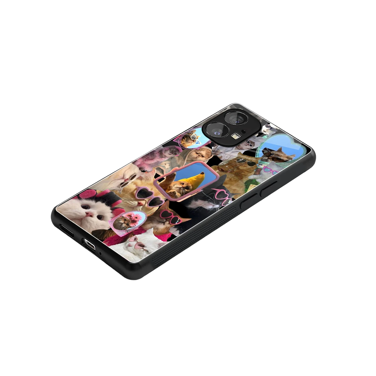 Catastic Montage stylish phone case for nothing phone 1 | glossy glass and slim fit