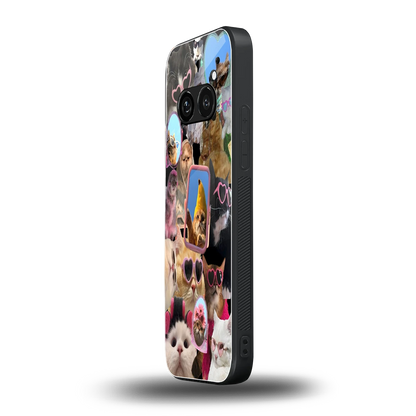 Catastic Montage nothing phone 2a mobile cover | shockproof glass phone case