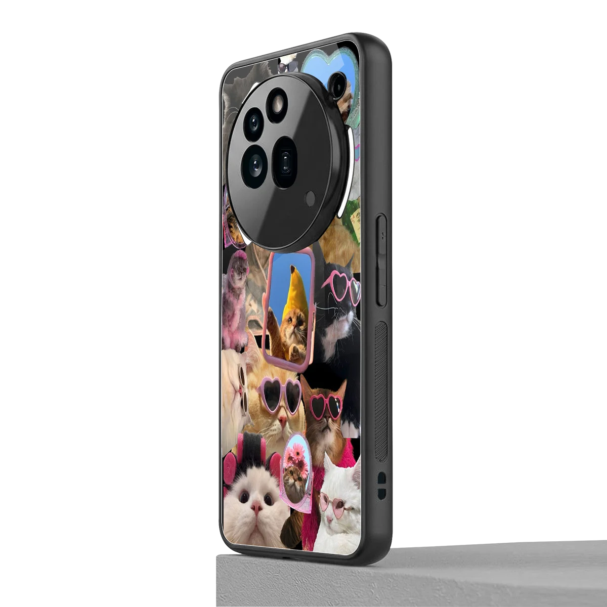 Catastic Montage nothing phone 3a pro mobile cover | shockproof glass phone case