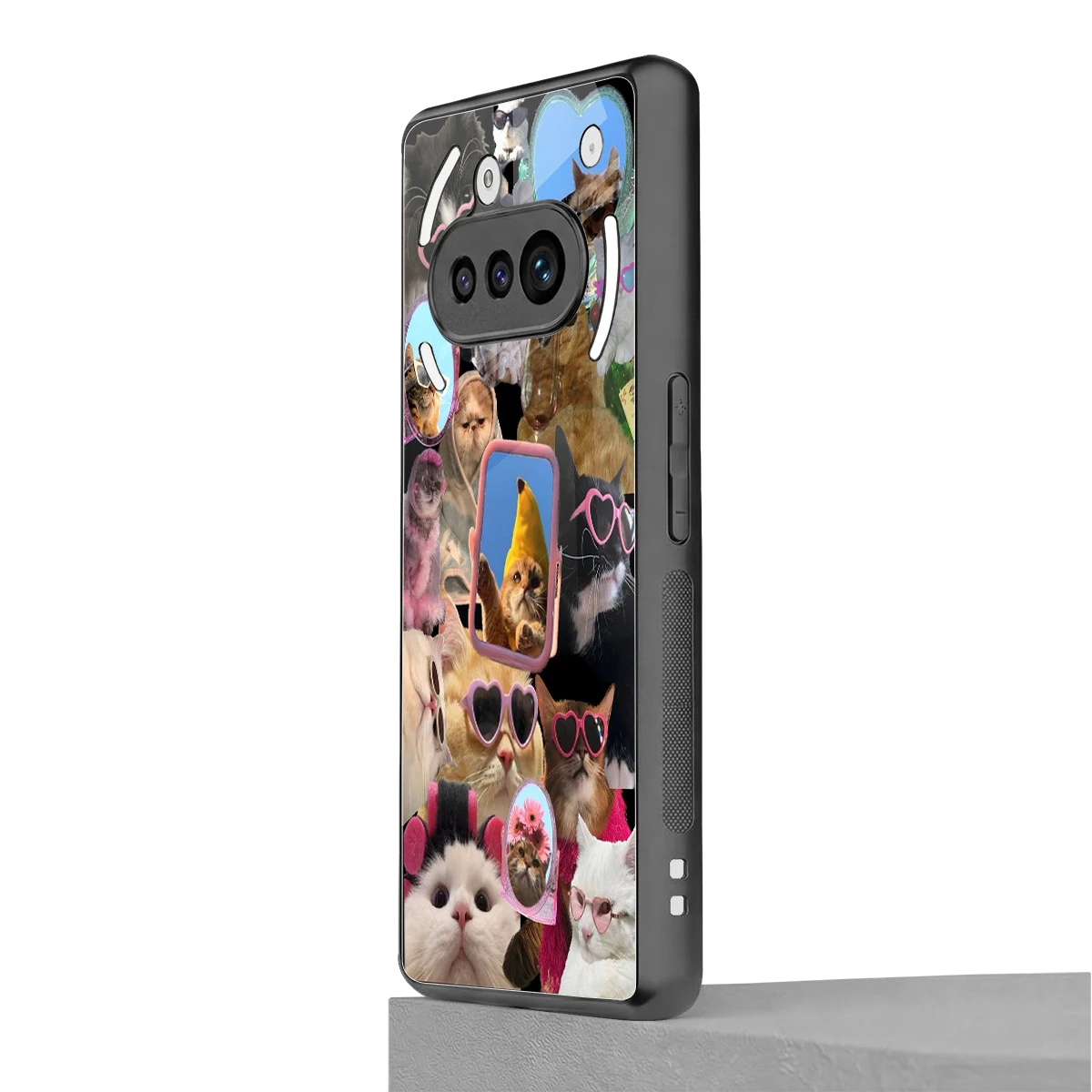 Catastic Montage nothing phone 3a mobile cover | shockproof glass phone case