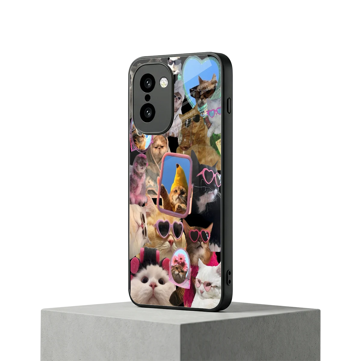 Catastic Montage oneplus 15r mobile cover | shockproof glass phone case