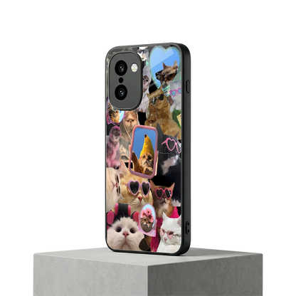 Catastic Montage oneplus 15r mobile cover | shockproof glass phone case
