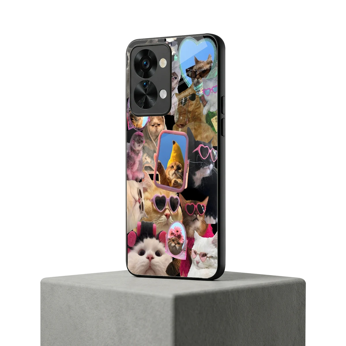 Catastic Montage oneplus nord 2t mobile cover | shockproof glass phone case
