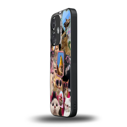 Catastic Montage oneplus nord ce 3 mobile cover | shockproof glass phone case