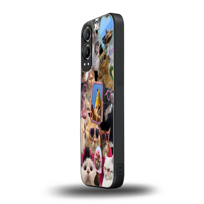 Catastic Montage oneplus nord ce 4 lite mobile cover | shockproof glass phone case