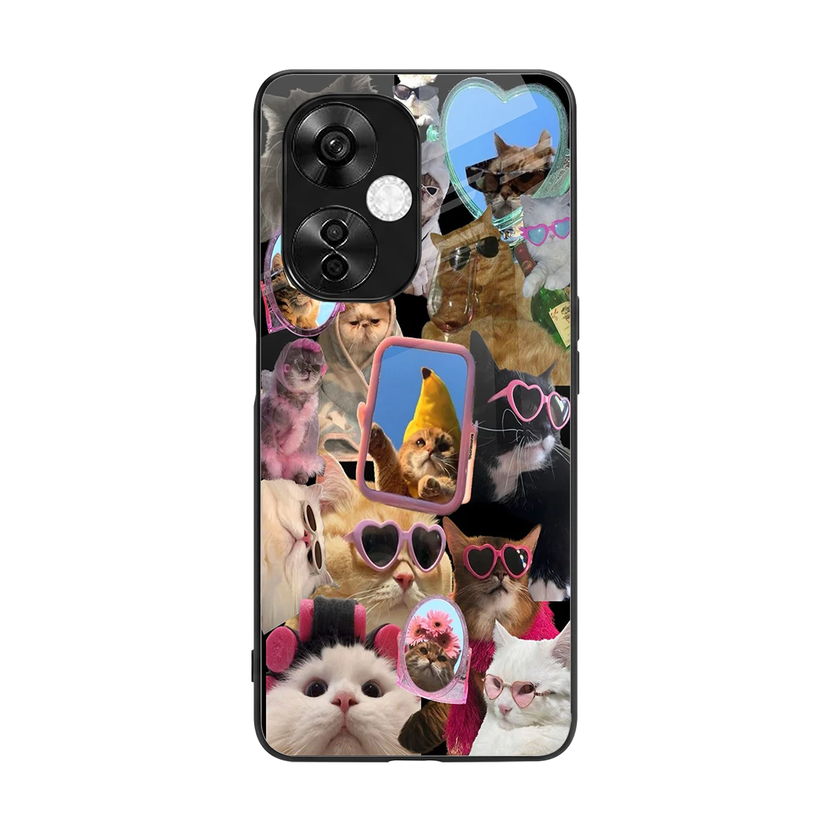 Catastic Montage back phone cover | glass case for oneplus nord ce 3 lite