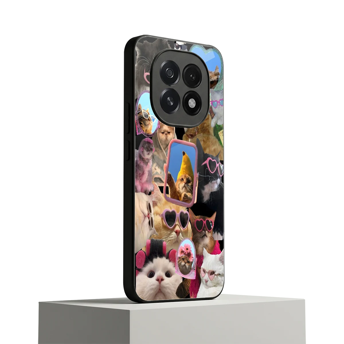 Catastic Montage oppo f29 5g mobile cover | shockproof glass phone case