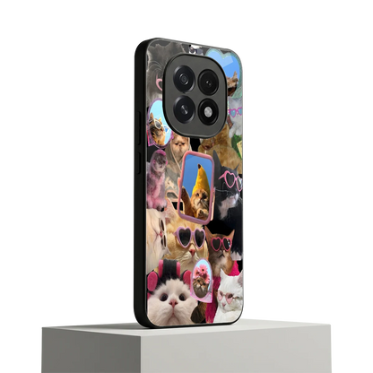 Catastic Montage oppo f29 5g mobile cover | shockproof glass phone case