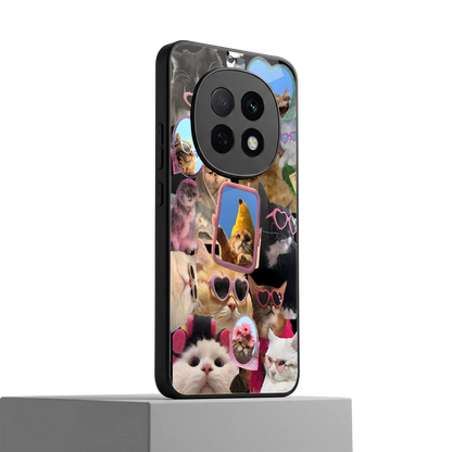 Catastic Montage oppo f29 pro 5g mobile cover | shockproof glass phone case