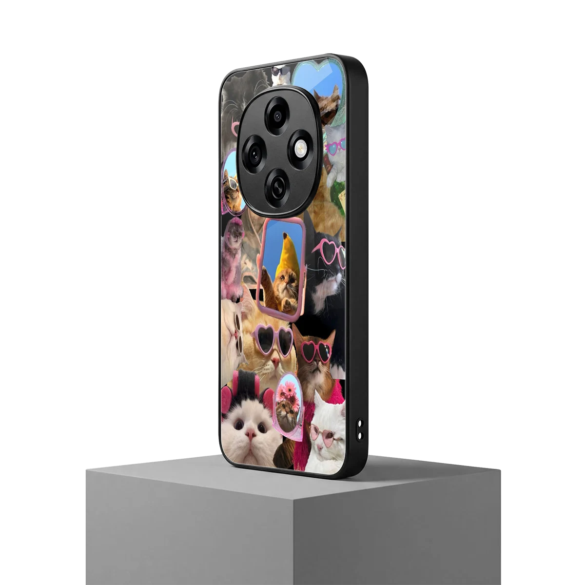 Catastic Montage oppo f31 pro 5g mobile cover | shockproof glass phone case