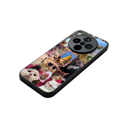 Catastic Montage stylish phone case for oppo find x8 | glossy glass and slim fit
