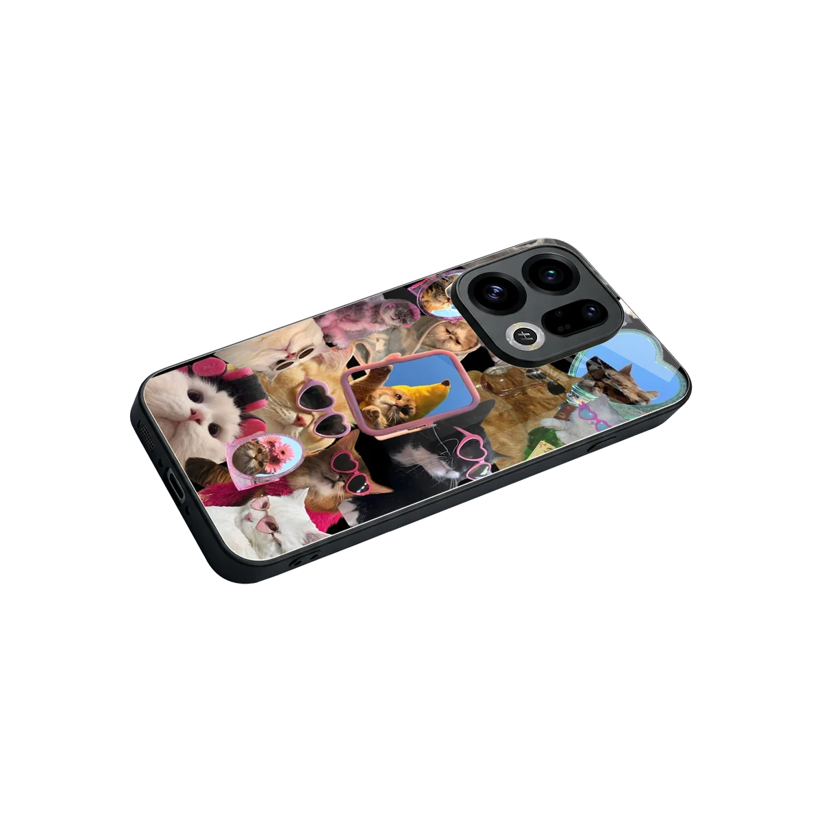 Catastic Montage stylish phone case for oppo find x9 | glossy glass and slim fit