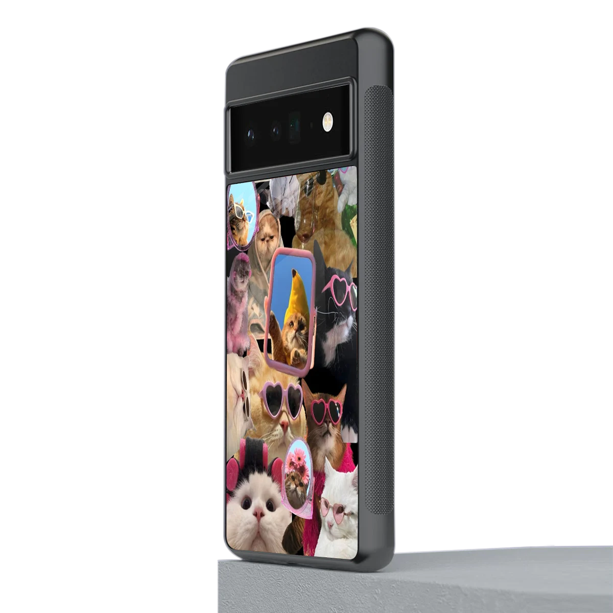 Catastic Montage stylish phone case for google pixel 6 pro | glossy glass and slim fit