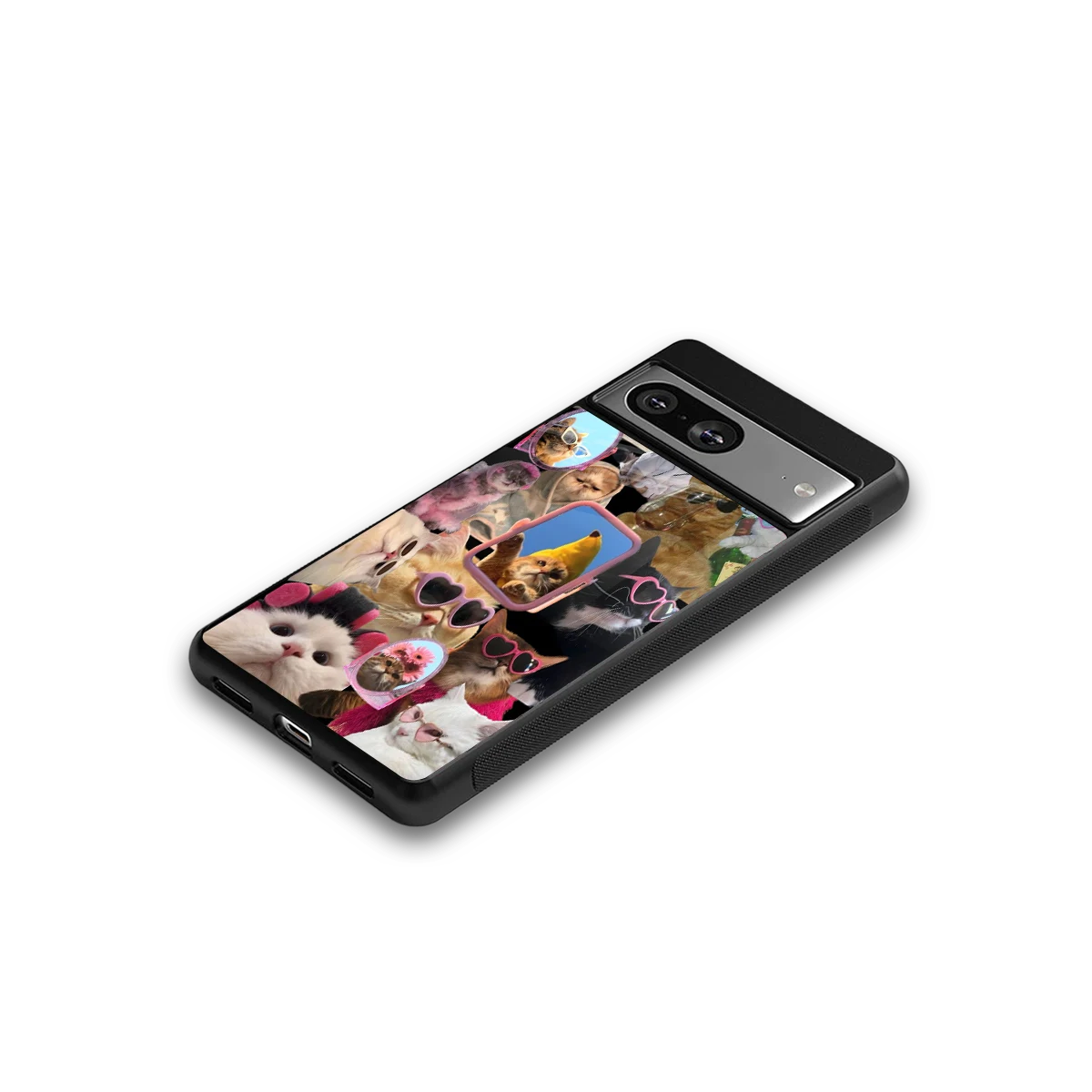 Catastic Montage google pixel 8 mobile cover | shockproof glass phone case