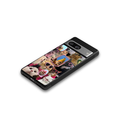 Catastic Montage google pixel 8 mobile cover | shockproof glass phone case