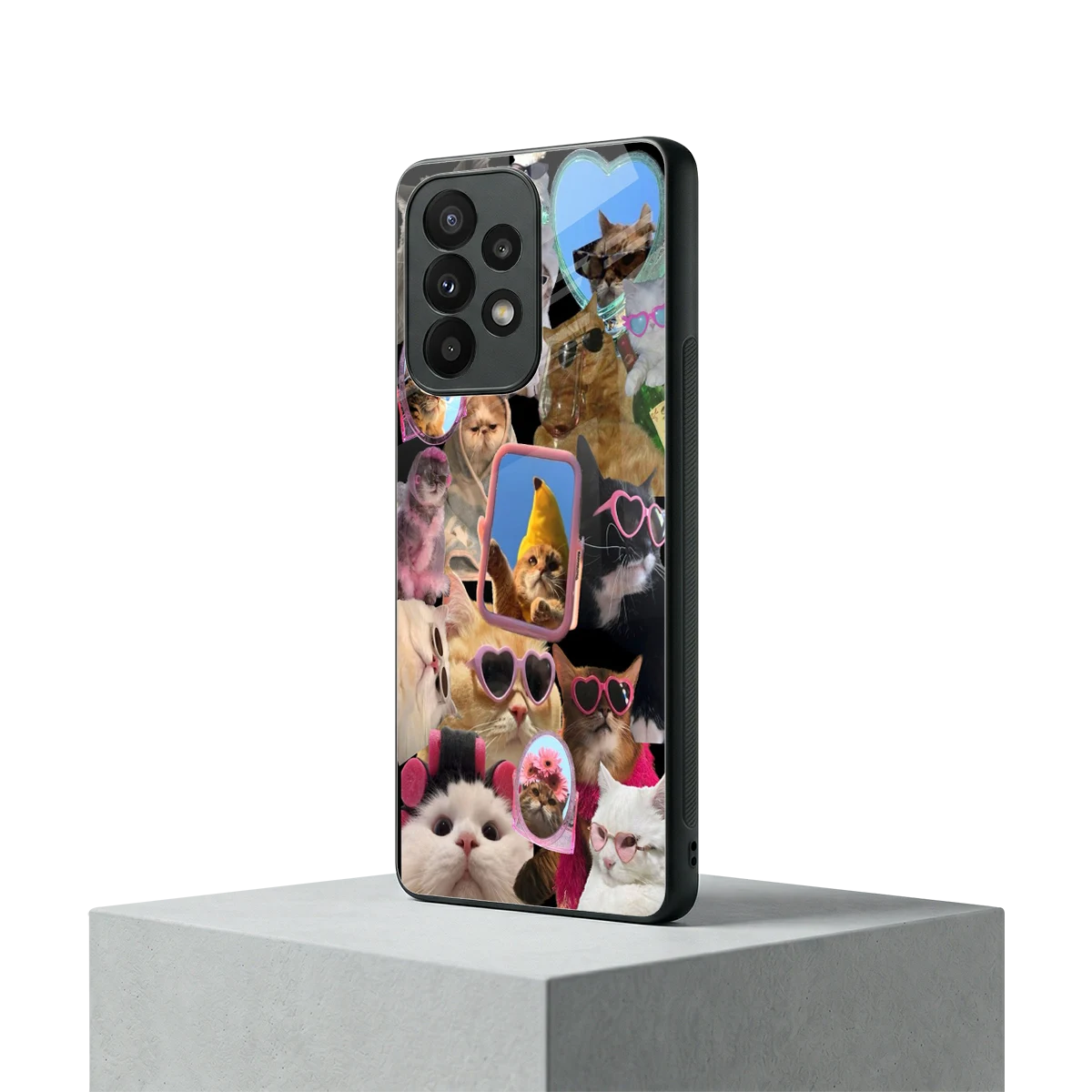 Catastic Montage samsung galaxy a23 mobile cover | shockproof glass phone case