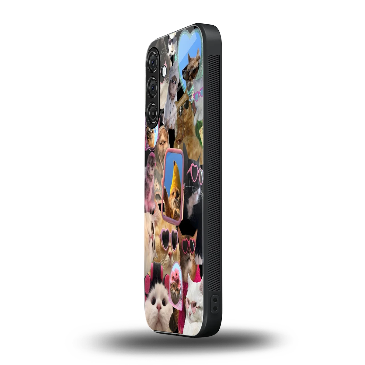 Catastic Montage samsung galaxy a55 5g mobile cover | shockproof glass phone case