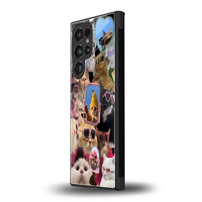 Catastic Montage samsung galaxy s23 ultra mobile cover | shockproof glass phone case