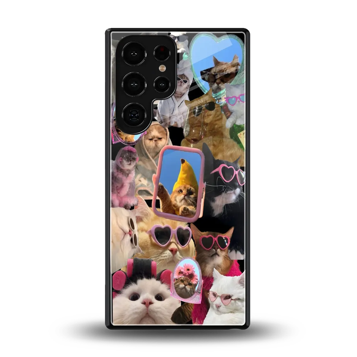 Catastic Montage back phone cover | glass case for samsung galaxy s26 ultra