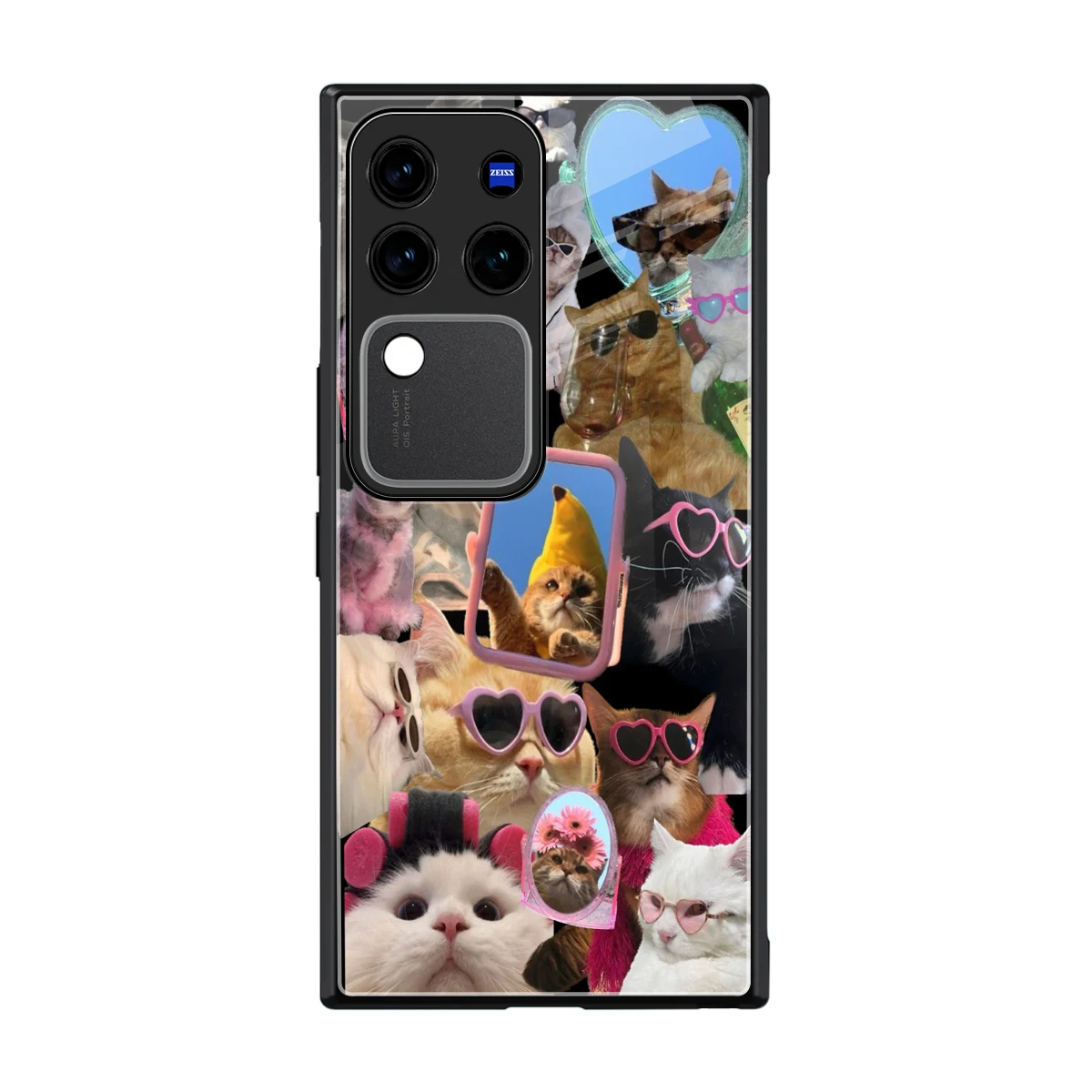 Catastic Montage back phone cover | glass case forvivo v30 pro