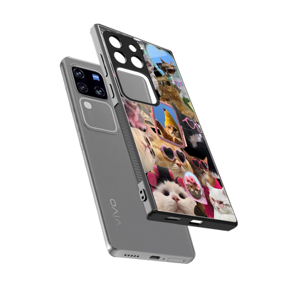 Catastic Montage sleekvivo v30 pro cover with tempered glass back and TPU edges