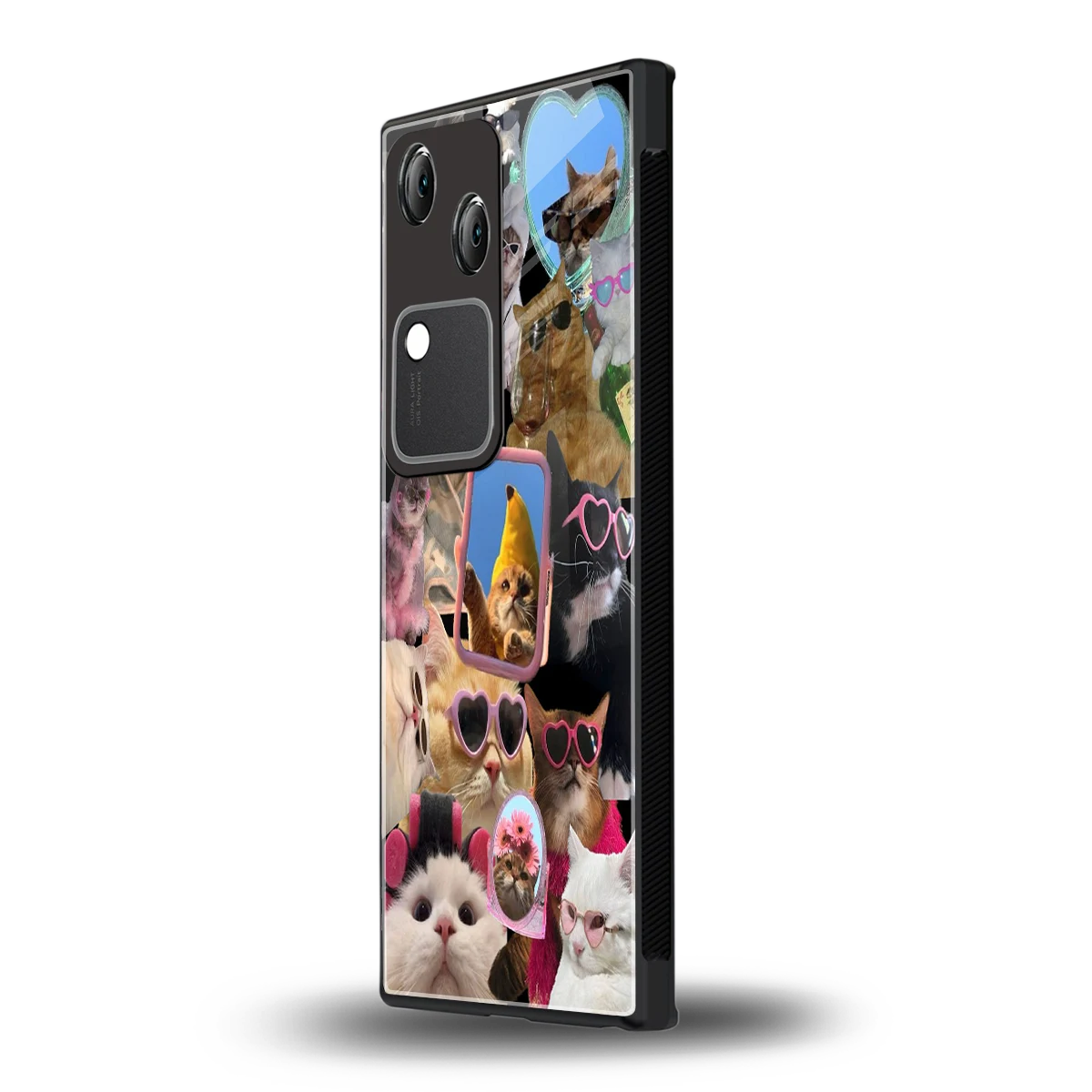 Catastic Montage vivo v30 mobile cover | shockproof glass phone case