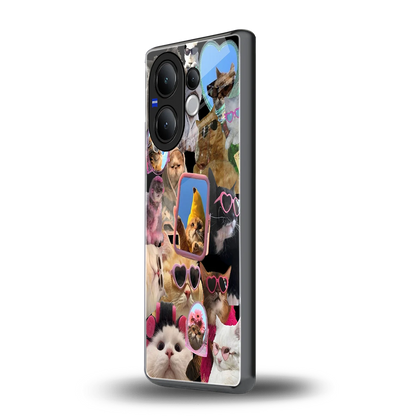 Catastic Montage vivo v60 mobile cover | shockproof glass phone case