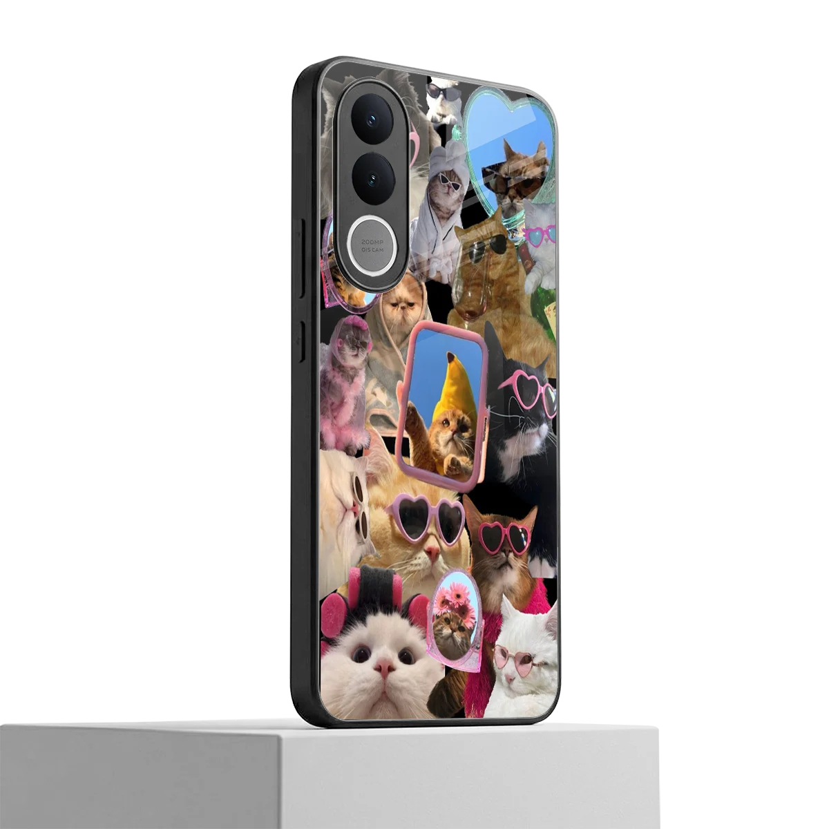 Catastic Montage vivo v70 fe mobile cover | shockproof glass phone case
