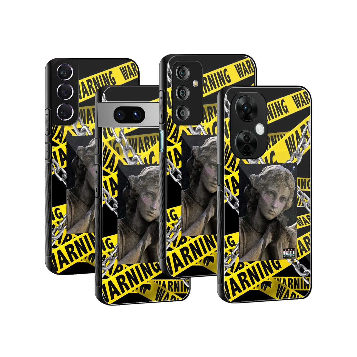 Stylish Glass Back Case for All Smartphones iPhone, Samsung, OnePlus, Pixel, Redmi, Oppo, Vivo, Motorola