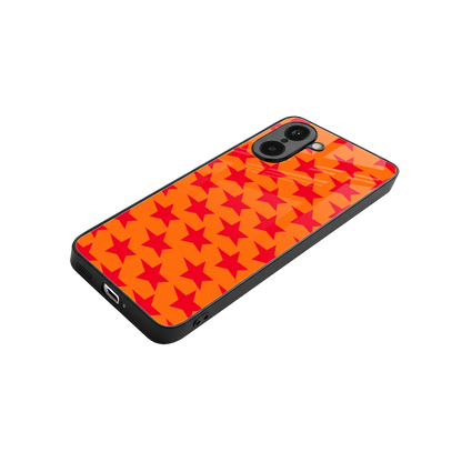 Celestial Citrus stylish phone case for oneplus nord ce5 5g | glossy glass and slim fit