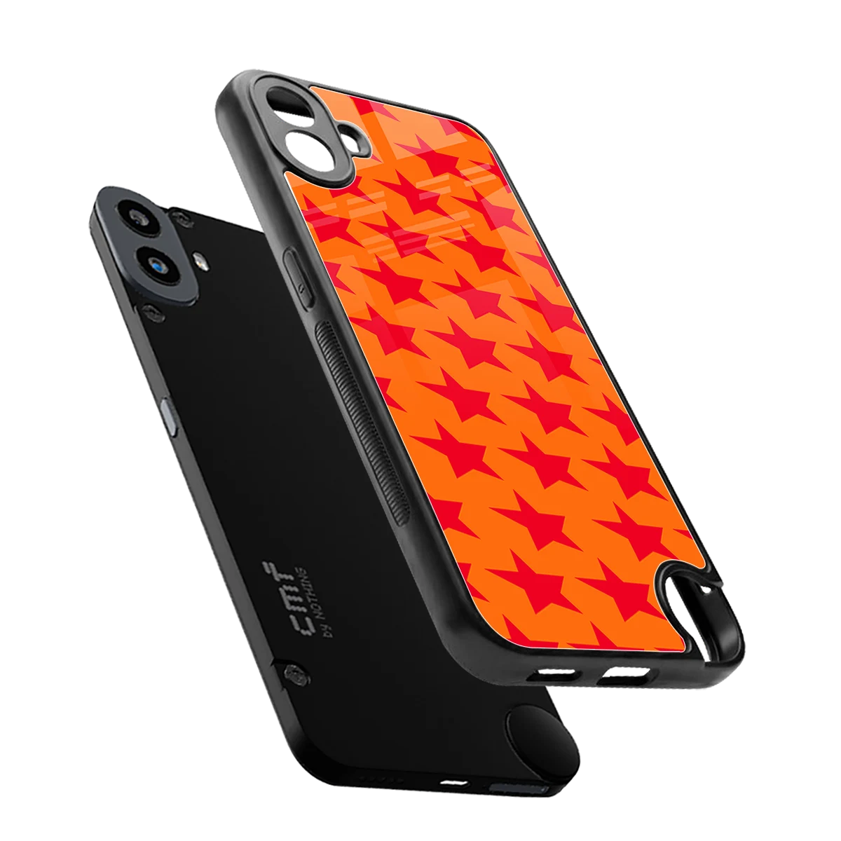 Celestial Citrus sleek cmf nothing phone 1 cover with tempered glass back and TPU edges